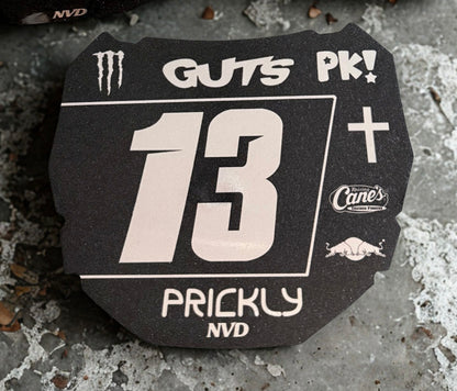 ODI Custom Front Plate Decal