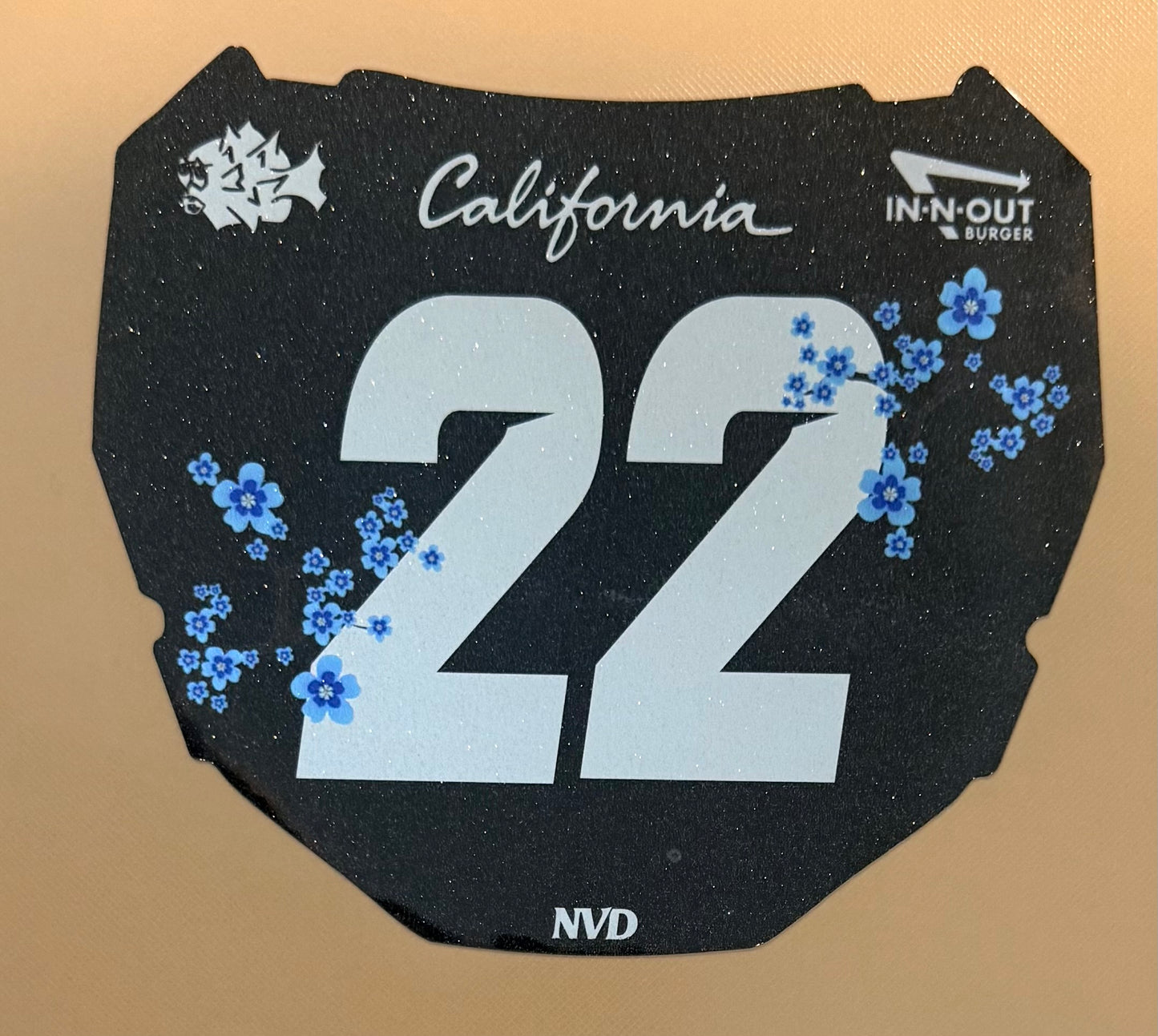 ODI Custom Front Plate Decal