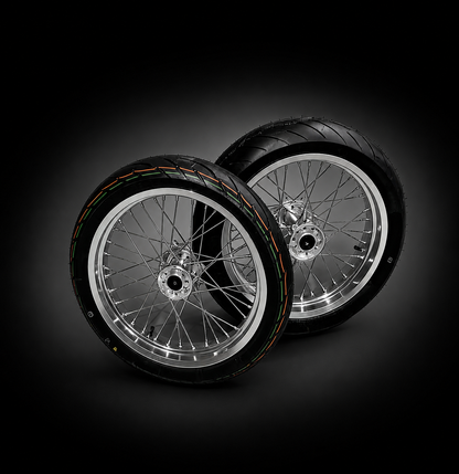 Chrome Surron Ultra Bee Supermoto Wheelset