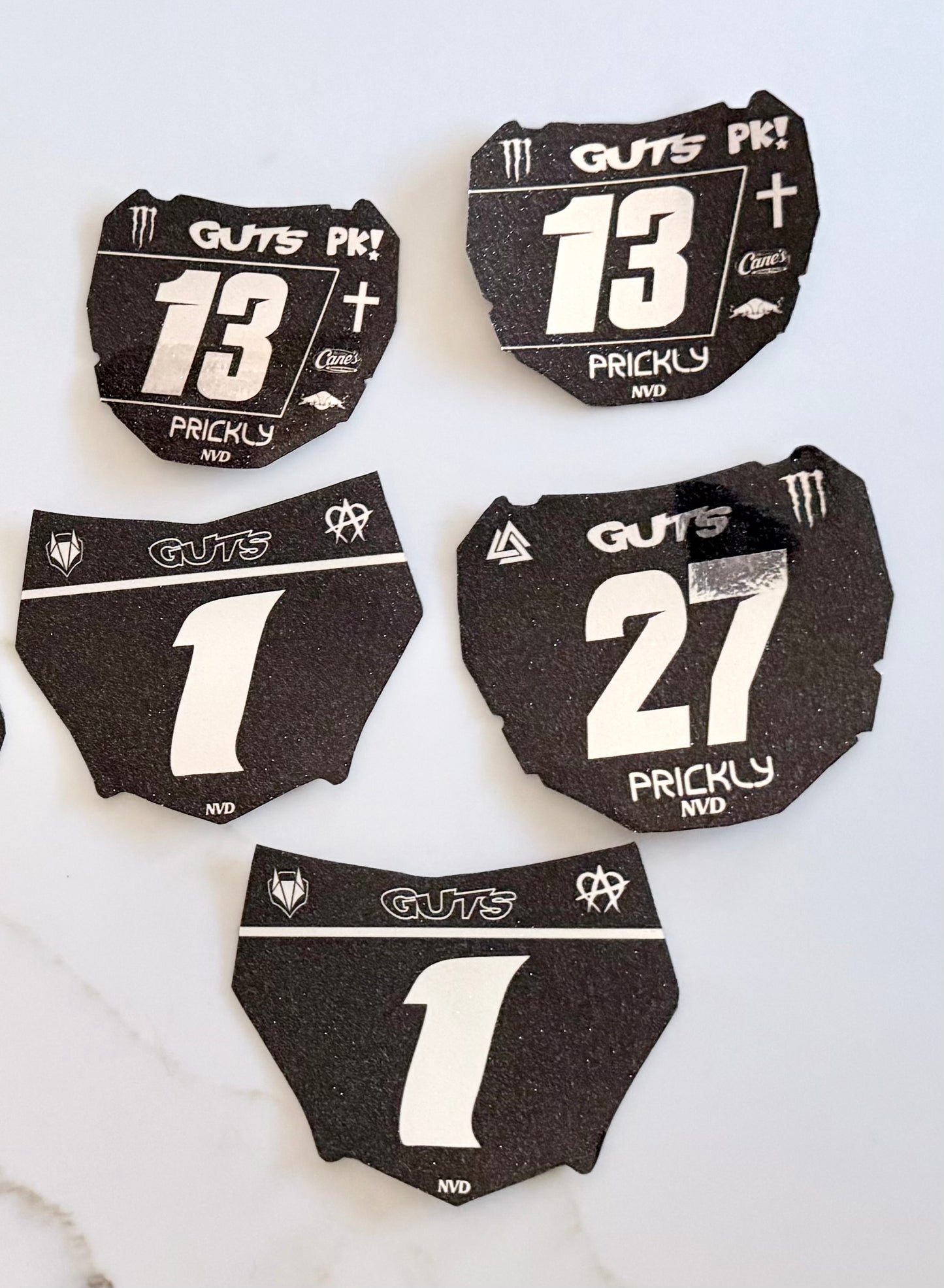 Mini Plate Vinyl Sticker