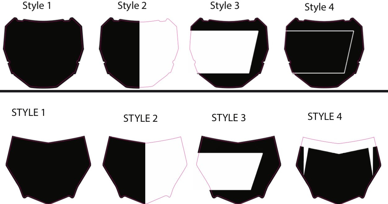 Mini Plate Vinyl Sticker