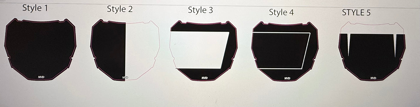 ODI Custom Front Plate Decal