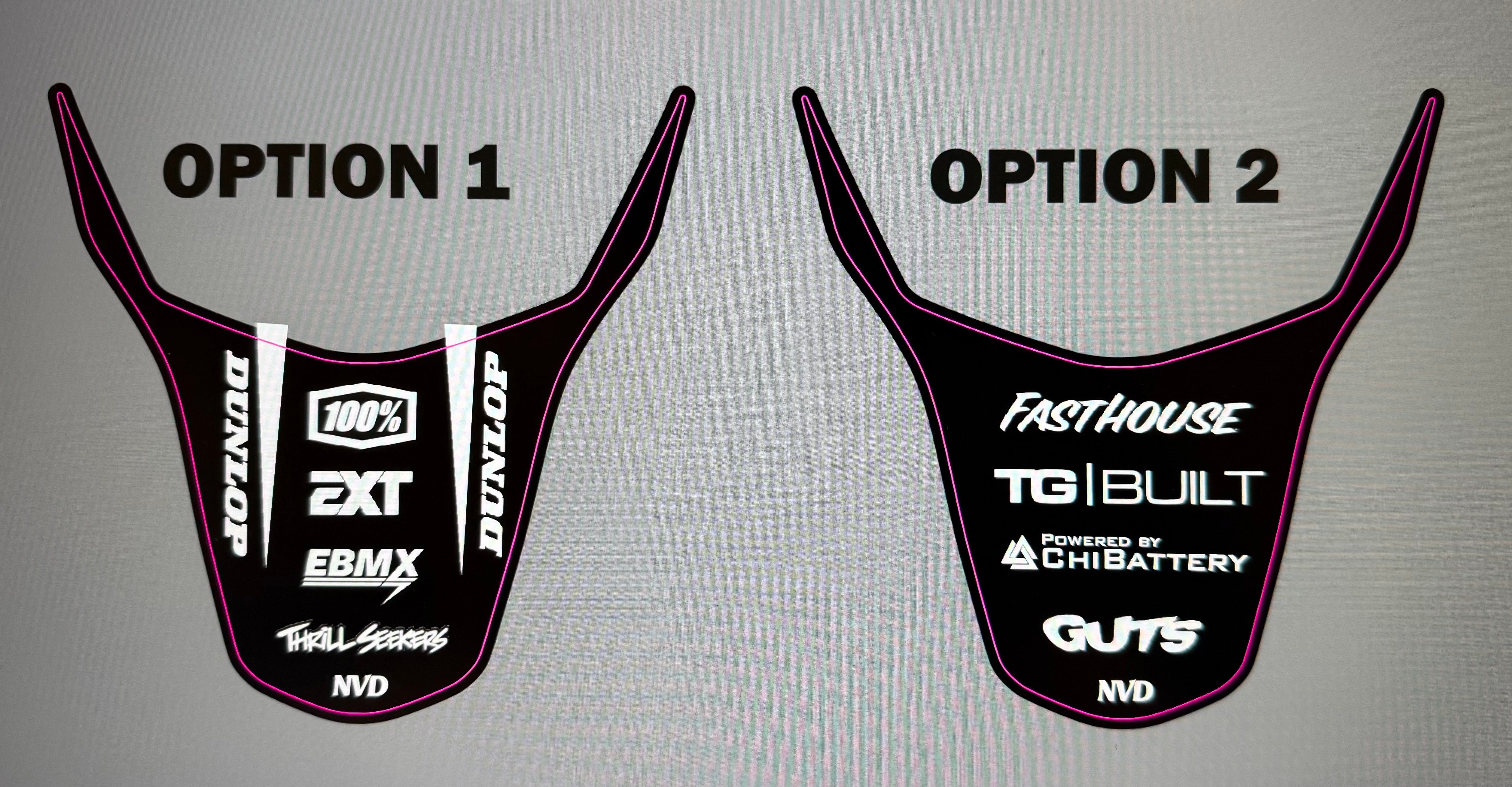 Surron Rear Fender Decals – NV Designz