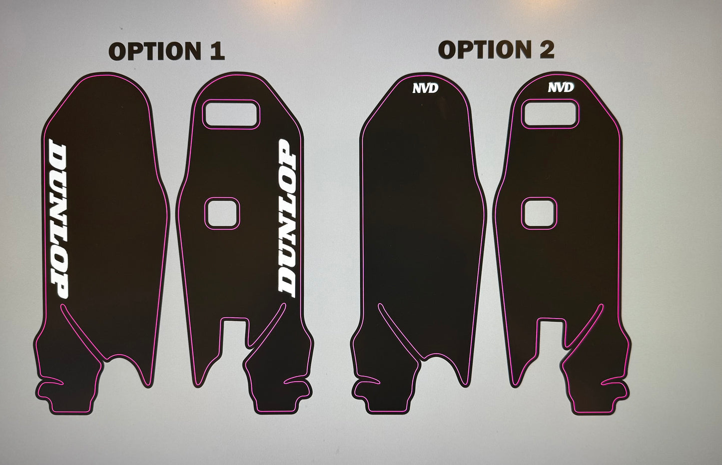 Ultra Bee Fork Guard Decals