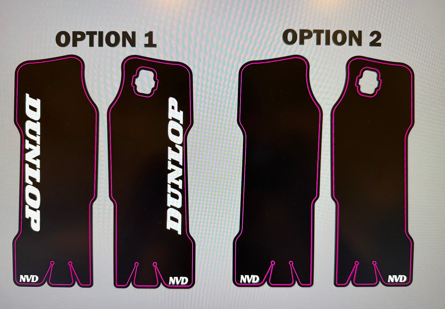 KKE Fork Guard Decals